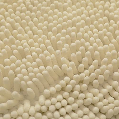 Non-Slip Bath Rug,Extra Soft Microfiber Bedroom Shag Carpet with Anti-Slip Backing,Water/Dust Absorbent Fast Dry Shower Mat,Sound Insulated Stairs Pad,Machine Washable (Beige,19 x 31 Inches) - color: Beige, size: 19"x31"