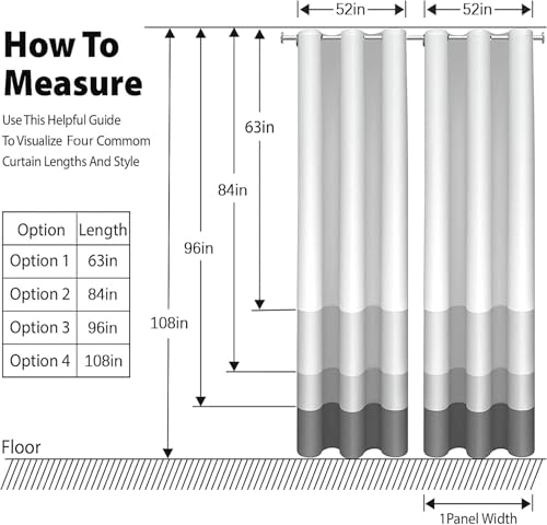 Pink Grey Floral 100% Blackout Curtains 2 Panels 52Wx96L Inch Red - color: Pink&grey&white, size: 52"W x 96"L (Pack of 2)