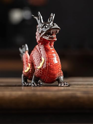 Feng Shui Ceramic Dragon Figurine