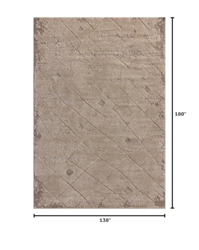 Loloi Amber Lewis Monty Beige/Natural 11'-6" x 15' Area Rug - color: Beige / Natural, size: 11'6" x 15' (Rectangular)