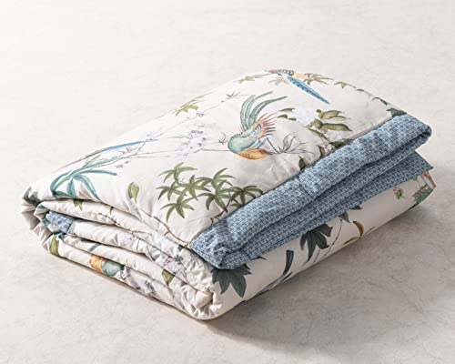 Maison d' Hermine Throw Blanket for Couch Lightweight Soft (60''X80'') - color: 002 - Hokuzai - Grey, size: 60"x80"