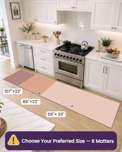 DEXI Kitchen Floor Mats Cushioned Anti Fatigue Runner Rug 23x59 Blue - color: Blue, size: 59"L x 23"W x 0.4"Th