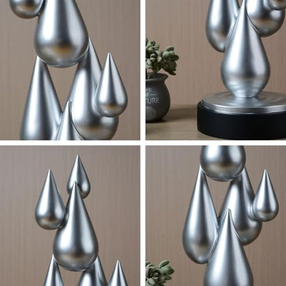 Modern Home Decor Abstract Sculpture Table Centerpiece 17.3 Inch