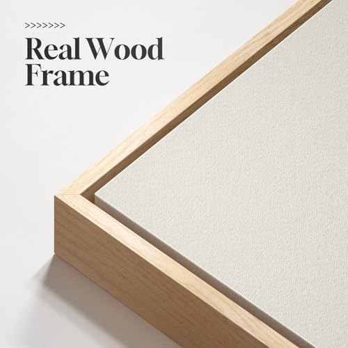 Large Framed Boho Modern Mountain Wall Art for Living Room, 3 Piece, 24x36 - color: Neutral Gold, size: 24" W x 36" H x 3Pcs