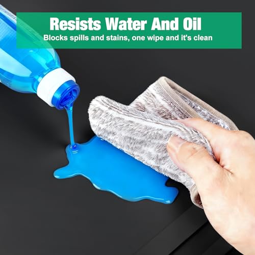 Under Sink Mat 34" X 22", Waterproof Silicone Cabinet Kitchen Liner, Black - color: Black, size: 22"W x 34"L