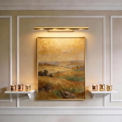 30 inch Hardwired Picture Light for Wall Brass Picture Lighting - color: Brass, size: 30in