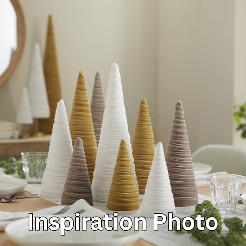 Gold Velvet Trees, Set of 3, Gold - color: Gold