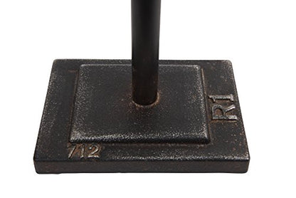 Creative Co-Op Decorative Cast Metal Arrow Bookends, Bronze Finish - color: Bronze