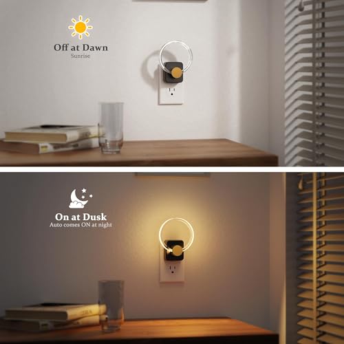 JandCase Night Light, 2 Pack Color Changing Night Lights Plug into Wall - color: RGB (Red, Green, Blue)