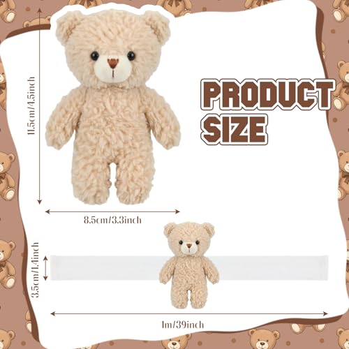 Chumia 2 Pcs Bear Curtain Tiebacks Cute Nursery Decor - style: Bear
