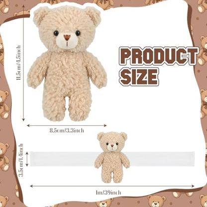 Chumia 2 Pcs Bear Curtain Tiebacks Cute Nursery Decor - style: Bear