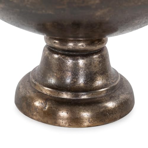 Howard Elliott Collection Golden Ore Champagne Bowl Large, Aluminum with Ombre Gold to Bronze Finish, Metallic Accent for Table, Bar or Entertaining Decor, 13.5H x 18W x 18D, Gold Bronze - size: Bowl