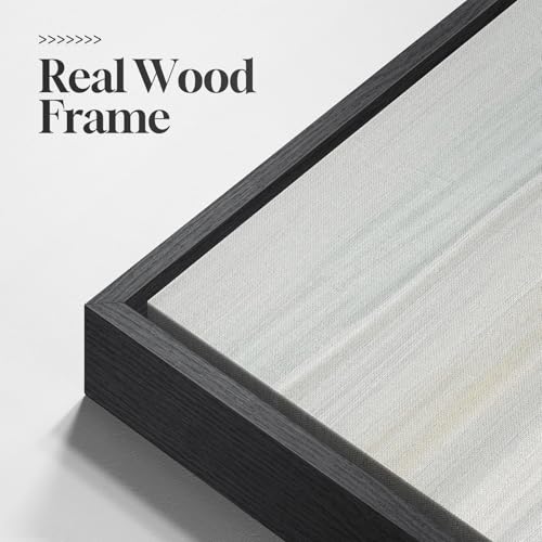Framed Blue Abstract Coastal Ocean Seascape Wall Art Bedroom, 16x24 Inch - color: 3 Piece-Abstract Coastal, size: 16" W x 24" H x 3Pcs