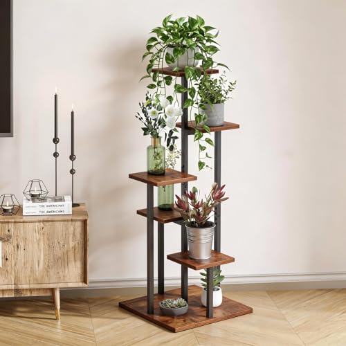 5 Tier Plant Stand Indoor, Multiple Plant Stands for Indoor Plants