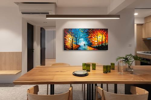 Alenoss Hand Painted Modern Oil Paintings Wall Art - color: AL-B98