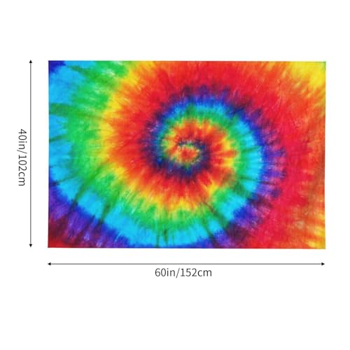 mutakin Tie Dye Tapestry Wall Hanging Aesthetic For Bedroom Living Room Dorm - color: Tie Dye