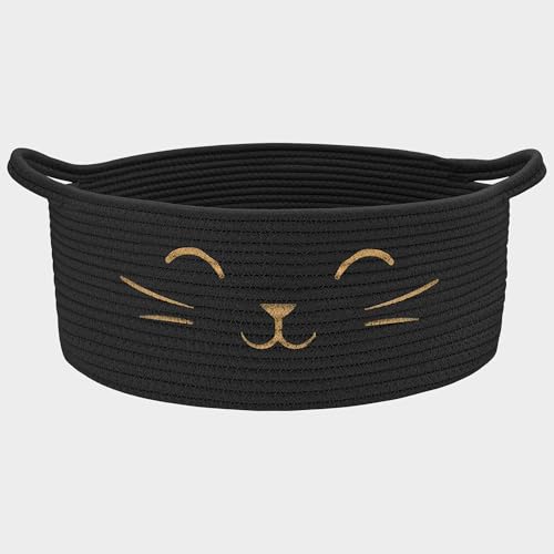 Large Cat Toy Basket, Gift Baskets Empty for Baby Shower,13" x 6" - size: 13"D x 6"H