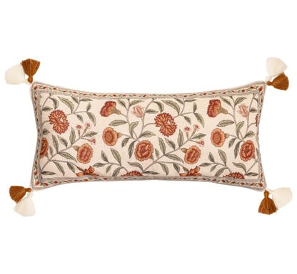 ISAENNE Designer French Rectangle Throw Pillow Cover,28"x12" - color: Albano a, size: 28" x 12" (Pack of 1)