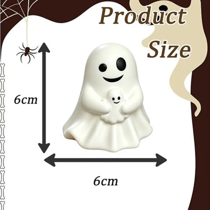 Halloween Ghost Figurine Spooky Mini Ghosts Statue - color: Styl 11