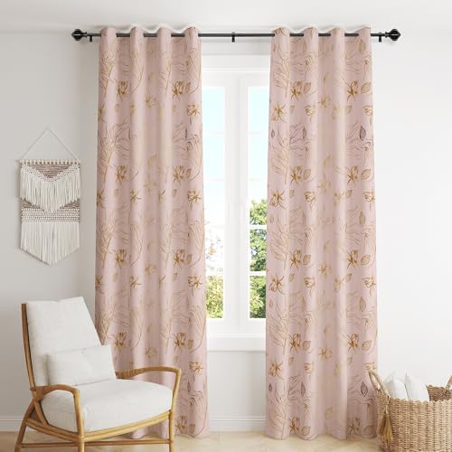 Ceramic Curtain Rods for Windows 48 to 84 Inch 1 Inch Adjustable - color: Black Black, size: 48"-84"