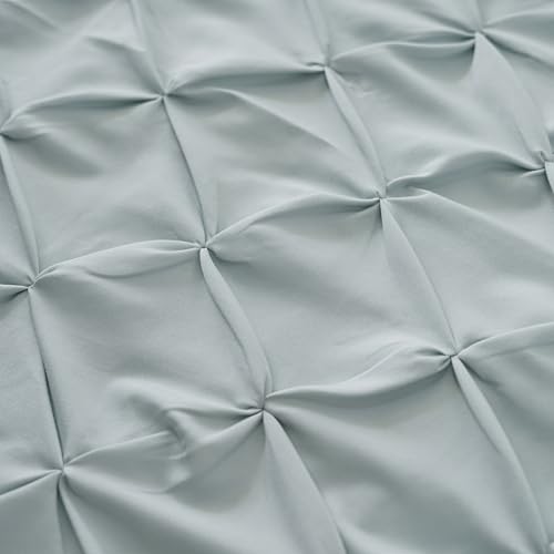 Pintuck Diamond Textured Thermal Insulated Window Curtains 52"W x 63"L - color: Seafoam Green, size: 52"W x 63"L (Pack of 2)