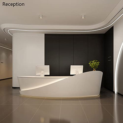 Ceiling Light Fixture, Flush Mount Ceiling Lights LED Dimmable Cylinder Ceiling Light Spot Light for Living Room Hallway Kitchen Dining Room Foyer 3000K 14.5W (White) 2-Pack - color: White 2pack