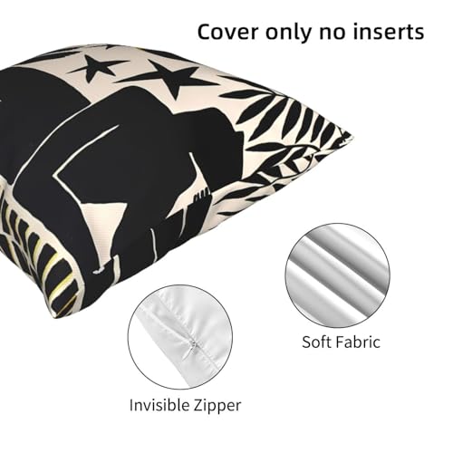 Silence The Loneliness Throw Pillow Covers 18 "x18 Inch Velvet - color: Color-26, size: 18" x 18" (Pack of 1)
