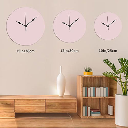 ArogGeld Loon Rustic Bedroom Clocks Lake Time Duck Wall Clock Quartz Battery Operated Silent Wall Clocks for Home Office School 12x12in New Home Housewarming Gift - color: A-51, size: 12x12in
