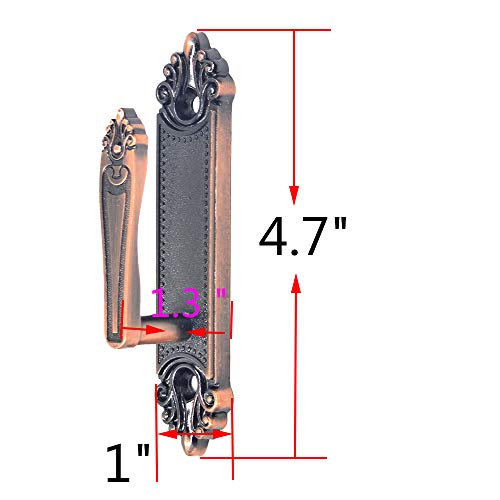 Ailejia 1 Pair Zinc Alloy Curtain Holdbacks Tassel Curtain Tieback Hooks Tieback Multi Use Wall Hook (Purple) - color: Purple