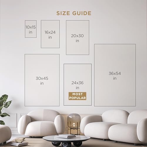 The Oliver Gal Artist Co. Abstract Wall Art Canvas - size: 15"L x 10"W, style: Gold Frame
