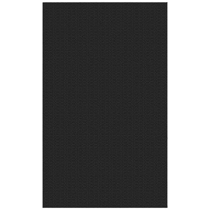 KOZYFLY 6x9 Washable Area Rug, Non Slip Living Room Rug, Black/Grey - color: Black/Charcoal Grey, size: 6' x 9' (Rectangular)
