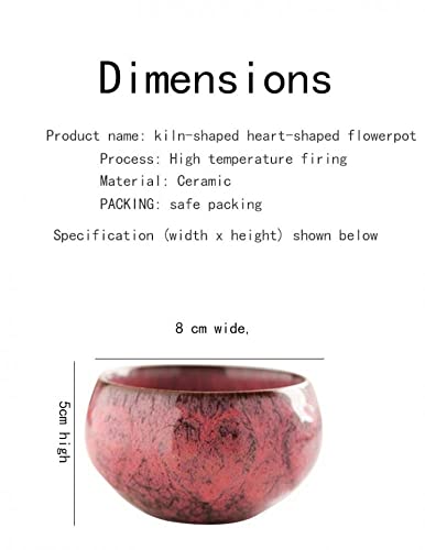 YYW 3 Inch Ceramic Plant Pot Set of 4 with Drainage and Bamboo Tray(Set 1) - color: Set 1, size: One Size