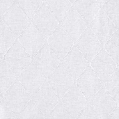 Madison Park Sheer Curtain Scarf for Kitchen, 1 Panels 50x216 White - color: White, size: 50"W x 216"L (Pack of 1)