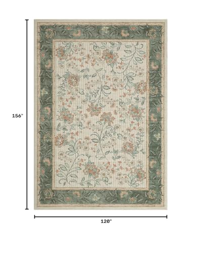 GarveeHome 10x13 Large Living Room Rug Sage Green Washable Area Rug Soft - color: Sage Green, size: 10' x 13' (Rectangular)