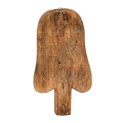 Bloomingville Hand-Carved Albasia Wood Mask Wall Decor