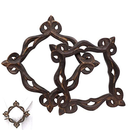 Beautiful Curtain Tiebacks, Antique Wooden Curtain Hook, Handmade Rustic Decorative Curtain Holdbacks, Modern Drapery Tiebacks, Decorative Window Curtain Tie