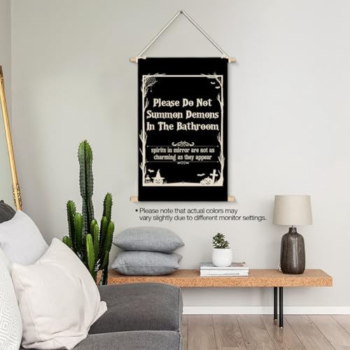 XIPLUM Halloween Bathroom Wall Art Decor - color: Halloween-g