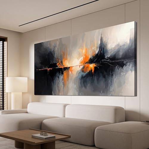 Black and White Wall Art Abstract Wall Art Decor for Living Room 20"x40" - color: XY-Y, size: 40"L x 20"W