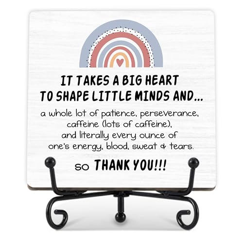 Rainbow Teacher Appreciation Gifts, Back To School Gifts for Students - color: Big Heart Teacher