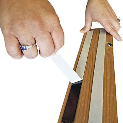 Rockin' Wood Real Wood Peel & Stick 2 & 4 Foot Length Rustic Reclaimed Naturally Weathered Barn Wood Accent Paneling Planks for Walls, 10 Square Feet - size: 10 Square Feet