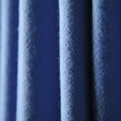 CUDDLE DREAMS Premium Cashmere Throw Blanket with Fringe (Porcelain Blue) - color: Porcelain Blue