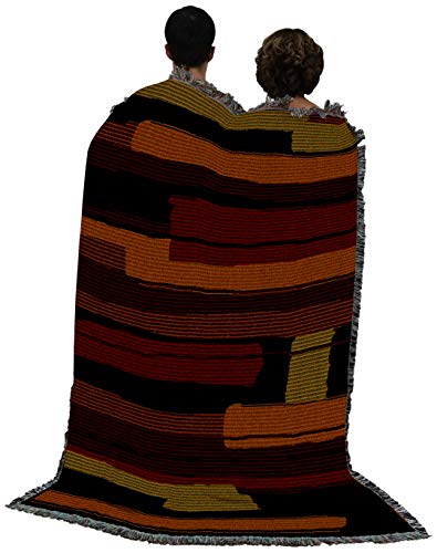 Pure Country Weavers Sante Fe Blanket - Southwest Native American Inspired - Gift Tapestry Throw Woven from Cotton - Made in the USA (72x54) - color: Sante Fe, size: Large