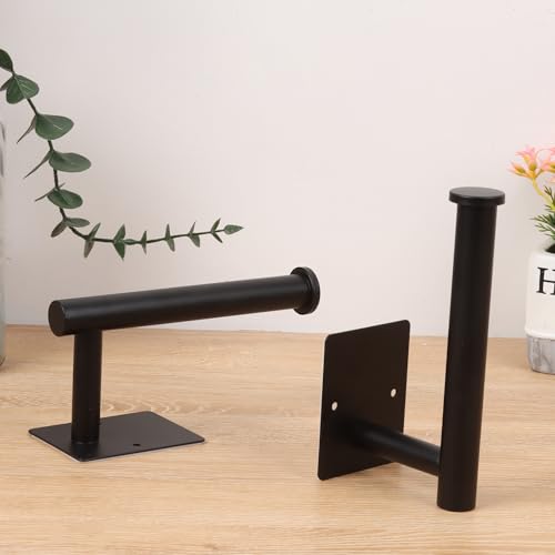 2 Pack No Drill Curtain Holdbacks Adhesive Curtain Tiebacks, Black - color: Black