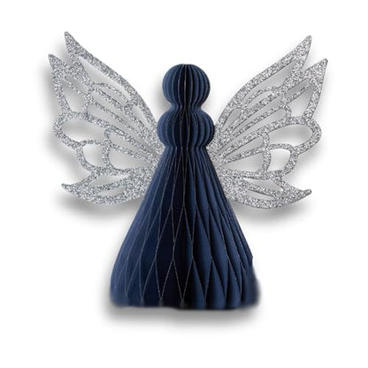 Your Heart's Content Honeycomb Paper Angel (Blue Angel) - color: Blue Angel