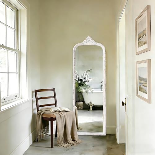 Vintage Arch Large Standing Mirror Full Length 60 Inch