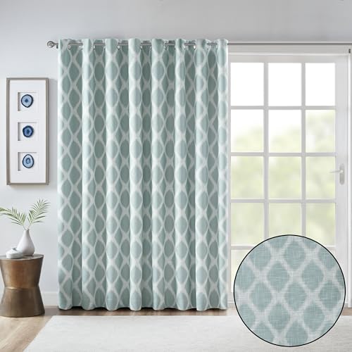 Sun Smart Blackout Window Curtains, Thermal Insulated 1 Panel 100x84 Aqua - color: Aqua, size: 100"W x 84"L (Pack of 1)
