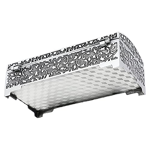 Hipiwe Vintage Metal Jewelry Box Treasure Chest Case Ring Holder, Medium - size: Medium