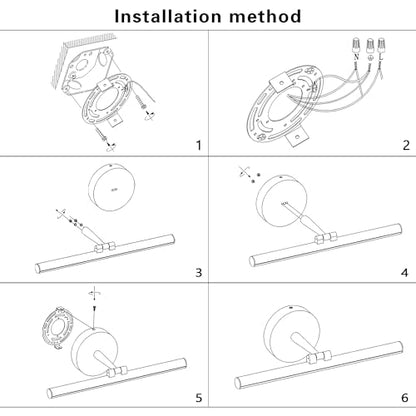 Hardwired Adjustable Lighting Matte Black Modern LED Picture Lights for Paintings 15.7'' Inch Long Swing Arm Metal Art Lights Warm White 3000K - color: Hard-Wired Black-round base, size: 15.7inch Dimmable