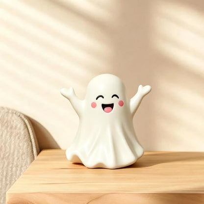 Halloween Ghost Figurine Cute Spooky Statues Unique Spooky Statue - color: Styl 15