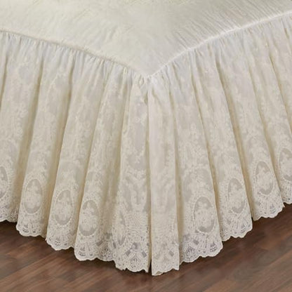 Cameo Lace Luxury Bedding, Full Bedspread, Set of 5 - size: 5 Piece Full Bedspread Set